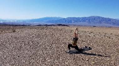 desert yoga